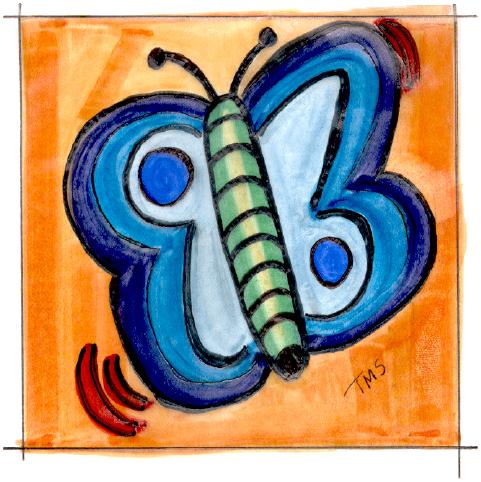 Theresa's Pretty Butterfly!